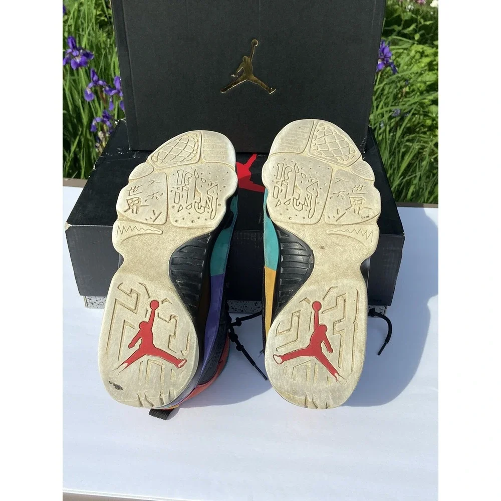 Air Jordan 9‎ Retro Dream It, Do It Size 9.5 Men's 302370 065 Multicolor IX
